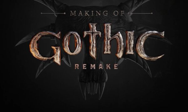 Логотип Gothic Remake на тёмном фоне