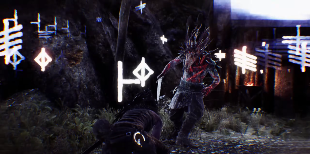 Rain falls on street food stand under overpass