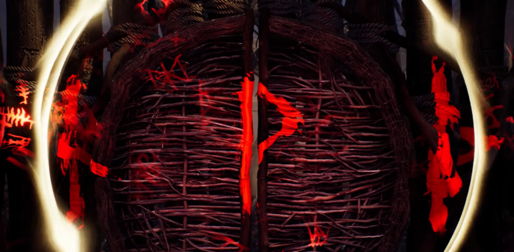 Connor from Detroit: Become Human running through tall grass