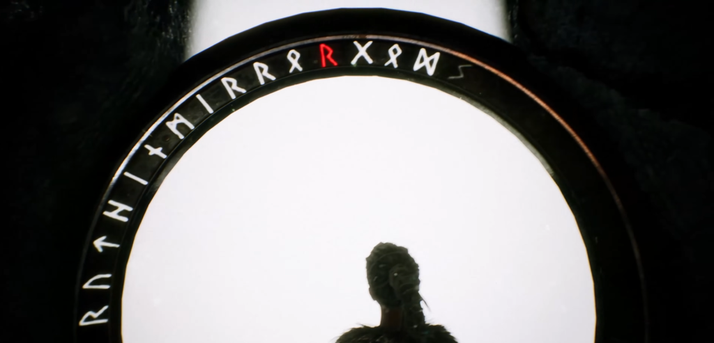 Person walking on snowy city sidewalk at night