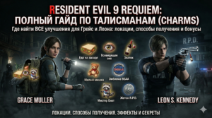 Resident Evil 9 Requiem: Где найти все талисманы для Грейс и Леона
