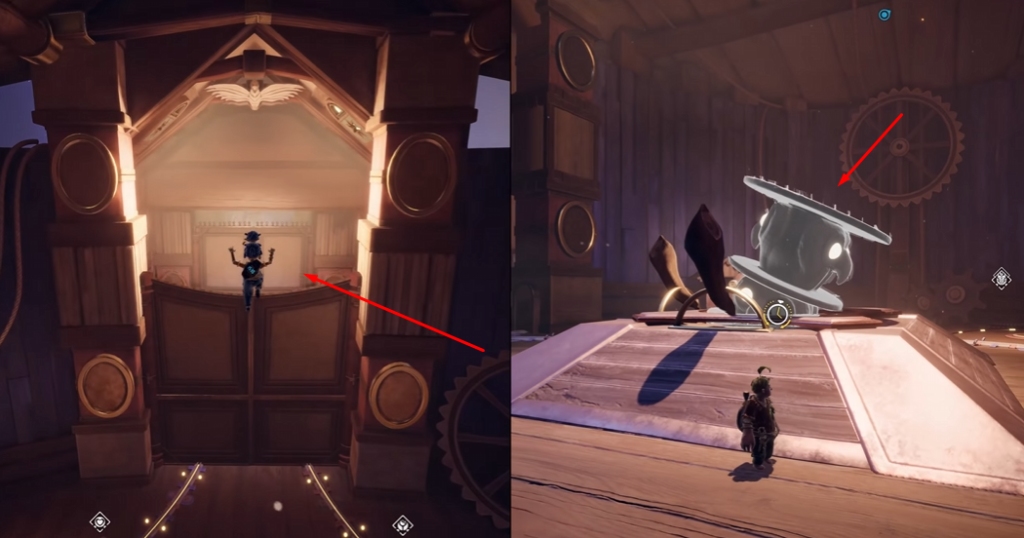 Мэй и Коди стоят в мастерской It Takes Two