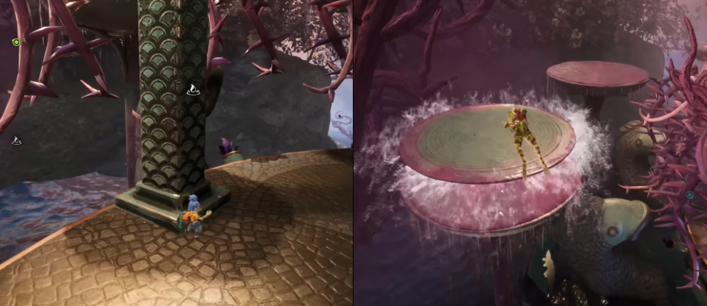 Коди и Мэй прыгают по платформам в It Takes Two