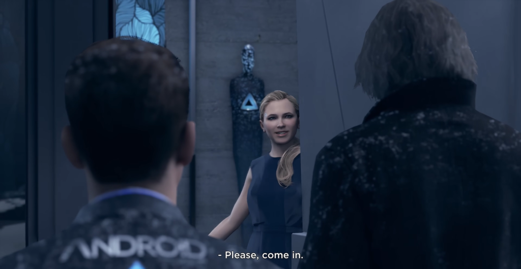 Хлоя из Detroit: Become Human приглашает войти в дом