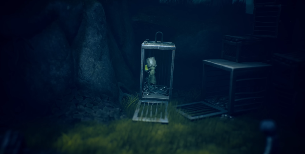 Шестая из Little Nightmares открывает клетку в пещере
