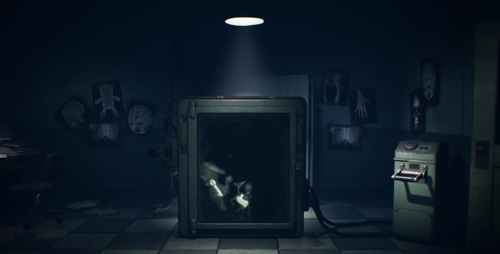 Дети в печи в морге Little Nightmares II
