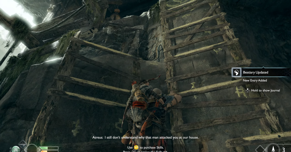 Dead soldier lying on metal floor in game scene