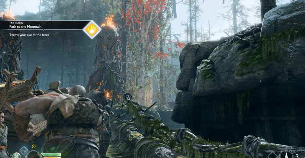 Two men aiming guns in dark corridor