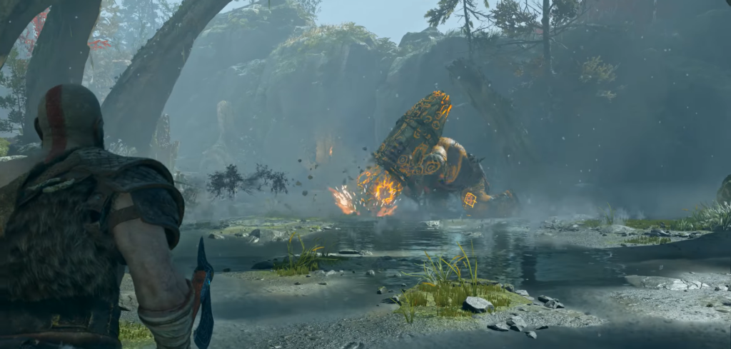 Gloved hands adjusting glowing circular device on panel