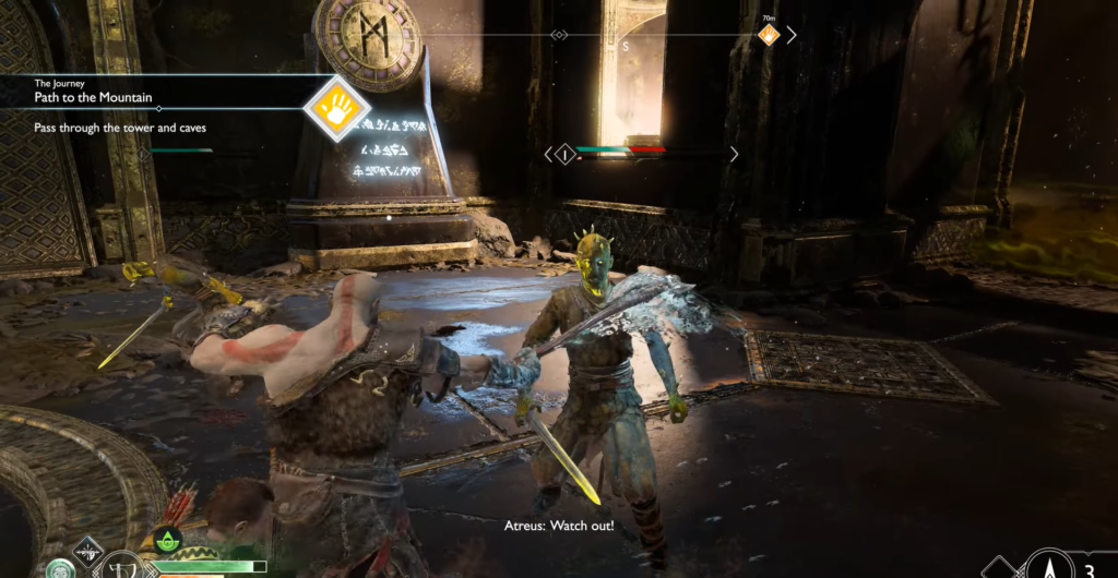 Fallout 4 Sole Survivor looks at Dogmeat on road