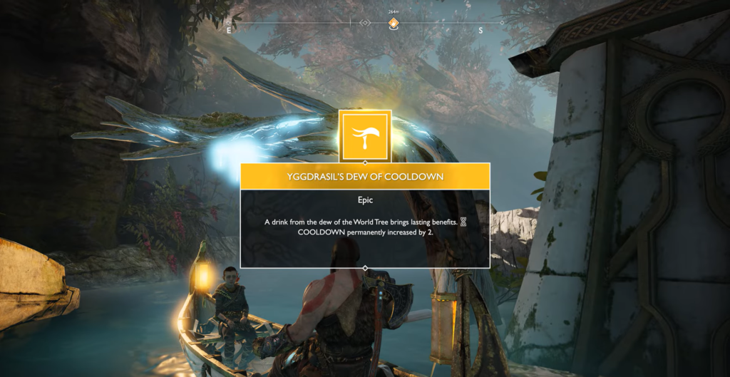 Player aims yellow pistol at burning cars outside station