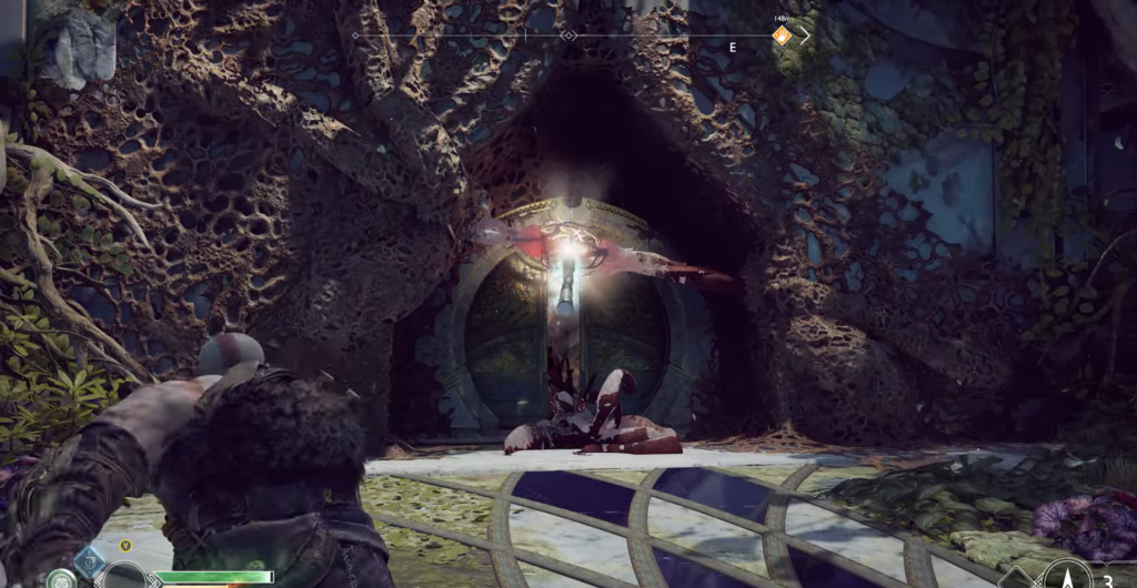 PlayStation 5 console by lake at sunset campsite