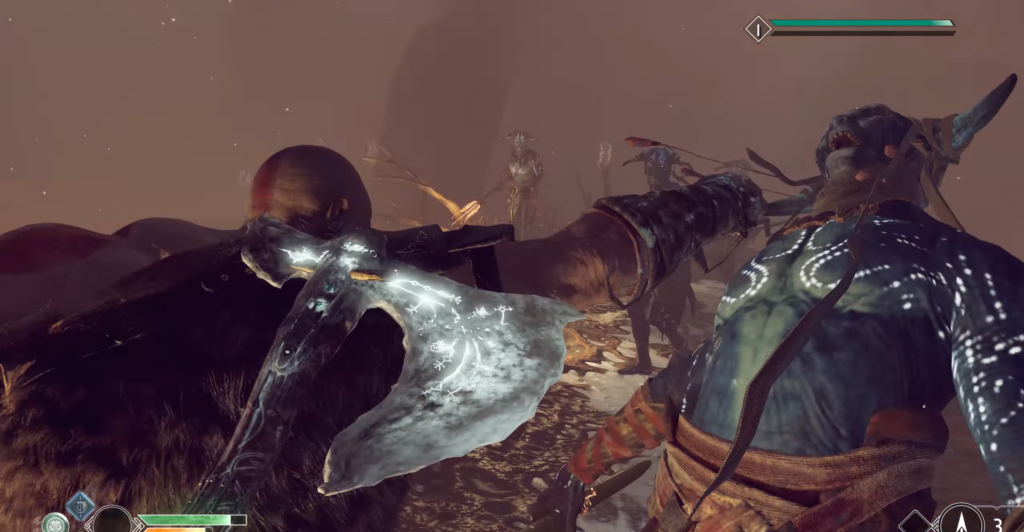 Trail Out driver racing on dirt track past hay bales