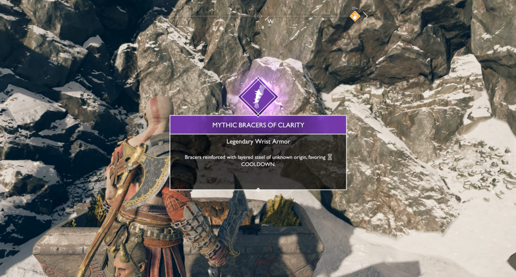 Кратос открывает Mythic Bracers of Clarity в God of War