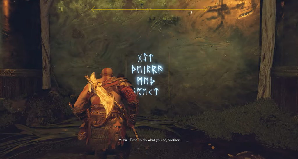 Eagle carrying rider over forested valley and river