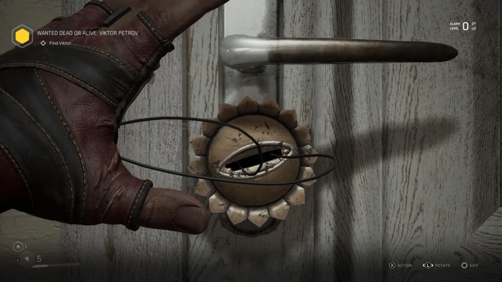 First-person view falling into blue underwater facility