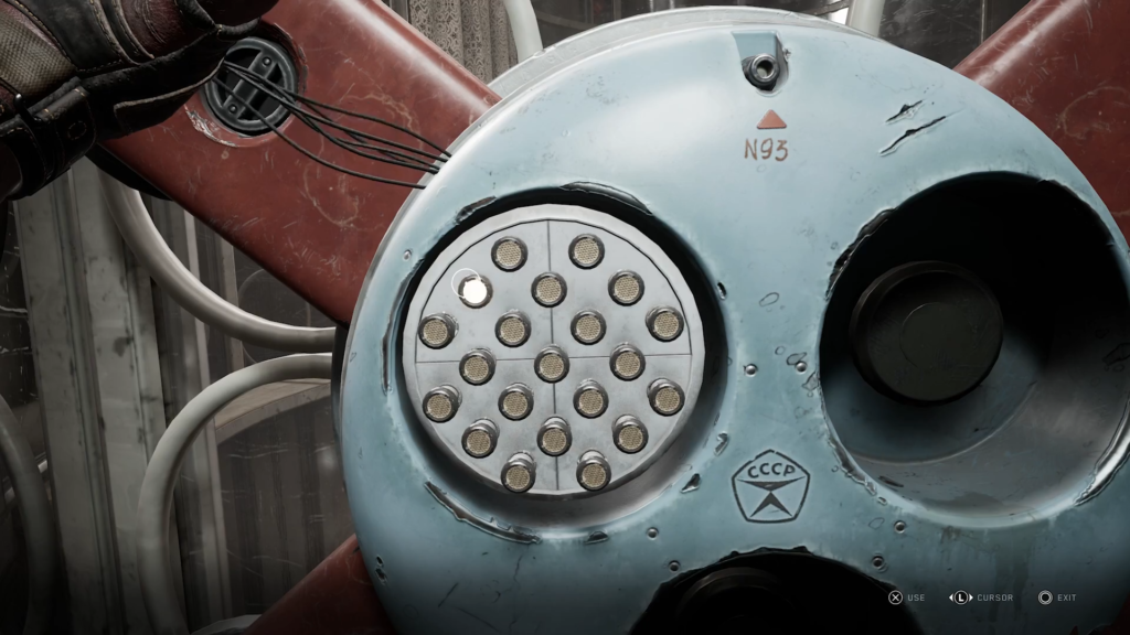 Red laser beams hit aircraft inside glass atrium