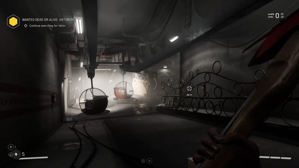 Player character climbs vine-covered tree in rocky canyon