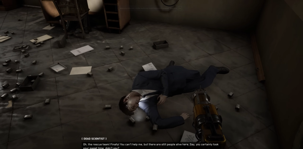 Care Center map showing Rescue Emily objective and rooms