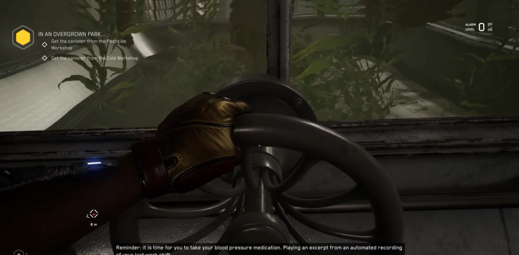 Rescue Grace mission map showing Care Center Courtyard layout