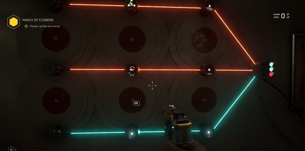 Leon S. Kennedy walks down stairs at night, Resident Evil 4