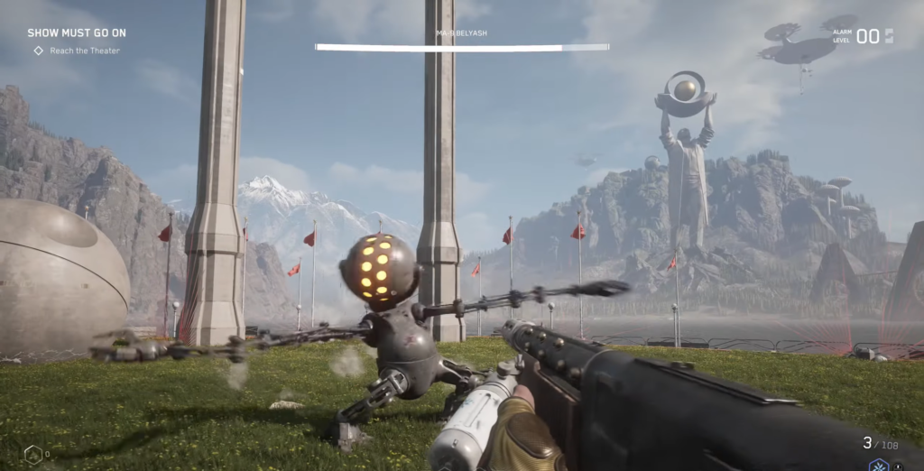 Game map showing Tornado anomalous area