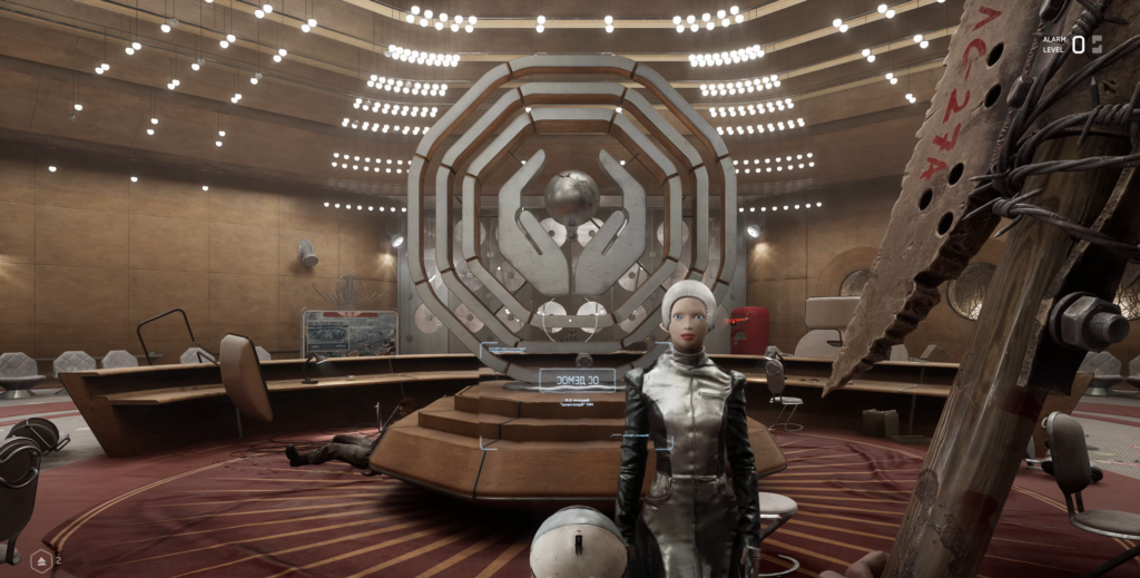 Man sitting on couch in basement