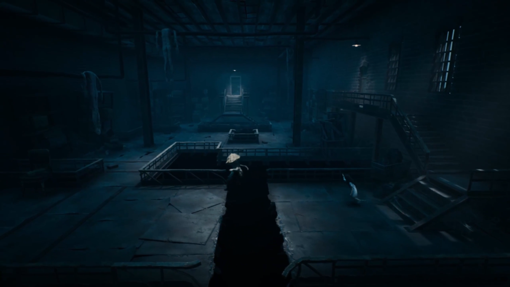 Моно в Little Nightmares II идет по фабрике