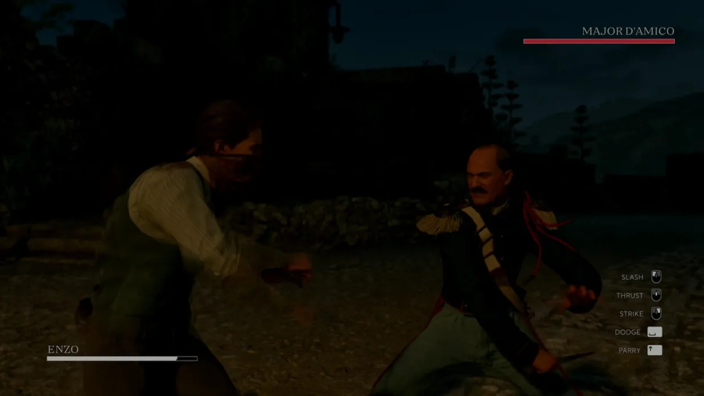 Дуэль с Major D'Amico на ночной дороге