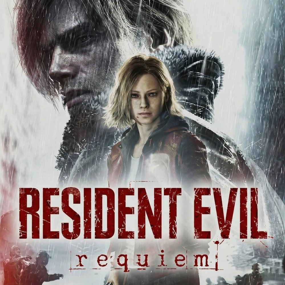 Клэр Редфилд и Леон Кеннеди под дождём, Resident Evil 2